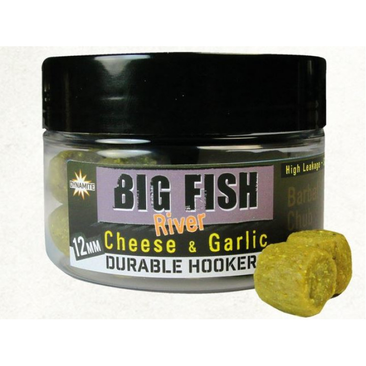 Бойли Dynamite Baits Big Fish River Durable Hookers Cheese & Garlic 12mm