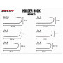 Гачок Decoy Worm 33 Holder Hook #4 9шт/уп
