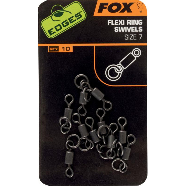 Вертлюжки Fox Edges Flexi Ring Swivel №7