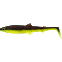 Силікон Westin BullTeez Shadtail 95mm 7g Black/Chartreuse