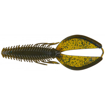 Силикон Gambler Stinger 5.25" Green Pumpkin Black Blue 1шт