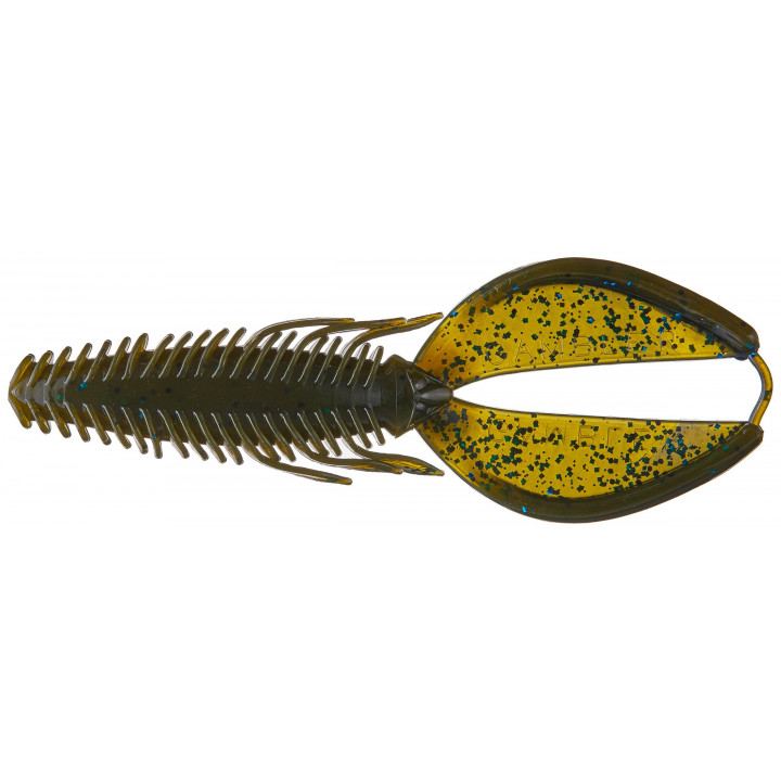 Силикон Gambler Stinger 5.25" Green Pumpkin Black Blue 1шт