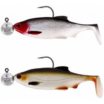 Силикон Westin Ricky the Roach R 'N R 10cm 10g #6/0 Clear Water Mix 4 2шт/уп 2025