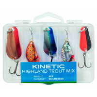 Набор Блесен Kinetic Higland Trout Mix 5шт