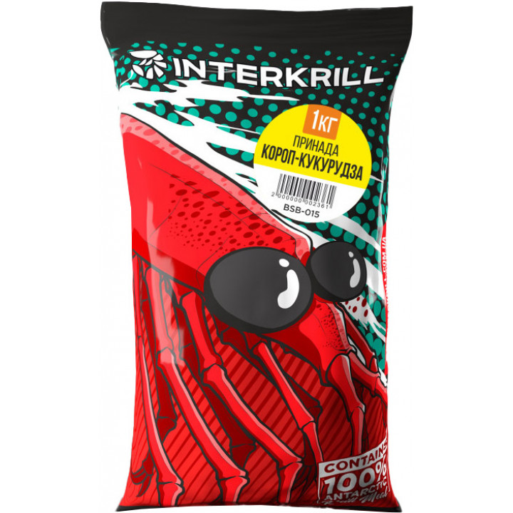 Прикормка INTERKRILL Feeder Classic Feeder Карп-Уукуруза 1kg