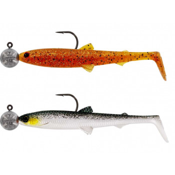 Силикон Westin BullTeez R 'N R  12.5cm 10g #6/0 Clear Water Mix 6 (2шт/уп)