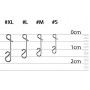 Безузловка Select Easy Snap M 0.6mm 15mm 10шт