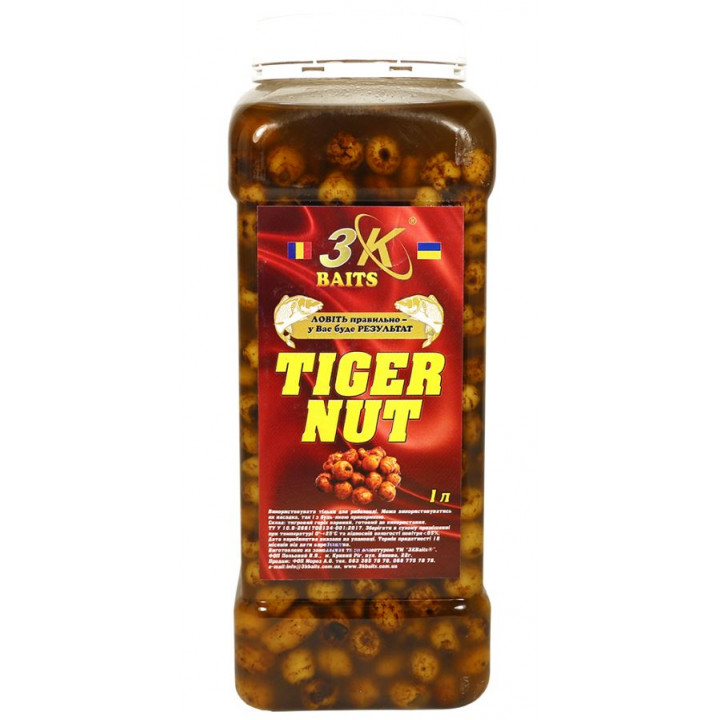 Тигровий горіх 3Kbaits Натуральний (банку) 1L