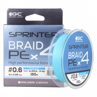 Шнур GC Sprinter PE X4 150м Blue #2.0