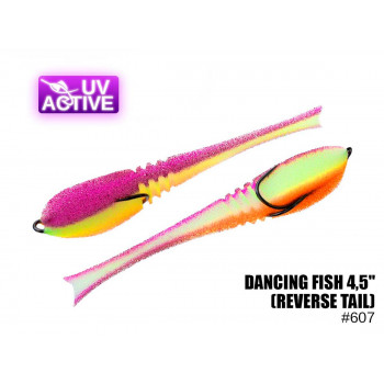 Поролоновая приманка ПрофМонтаж Dancing Fish (reverse tail) 4.5" 607