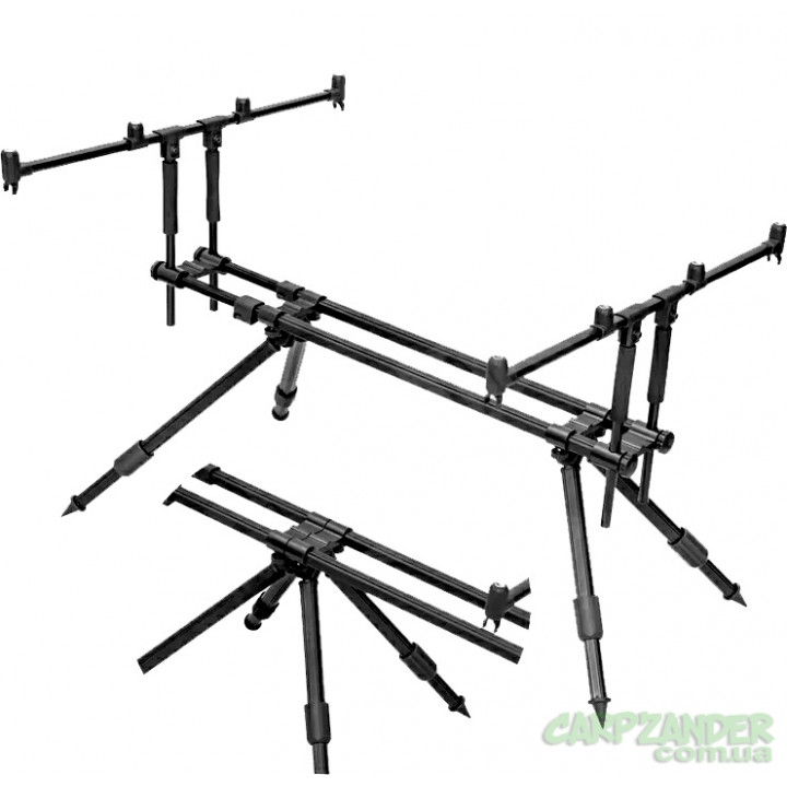 Рід-під для 4-х вудлищ Carp Zoom Marshal 2in1 Rod Pod ( з можливістю зміщення ніг в центр, вага: 4,