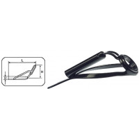 Тюльпан протвозохліст Jaxon OK-C418 #04 H-6.7mm L-15mm D-1.8mm LTS Black