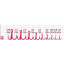 Тройник Gurza Round Treble ST-36 UV Red K-3509 1шт