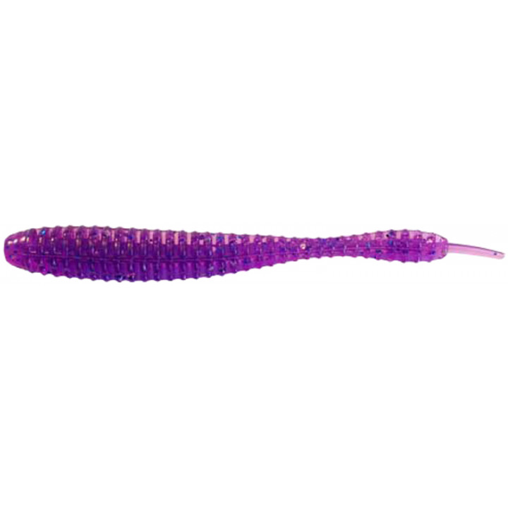 Силикон Reins Bubbling Shaker 3" 567 Lilac Silver & Blue Flake (14шт/уп)