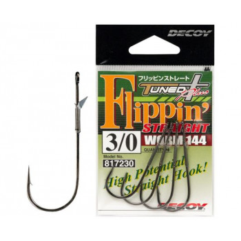 Крючок Decoy Worm144 Flippin Straight