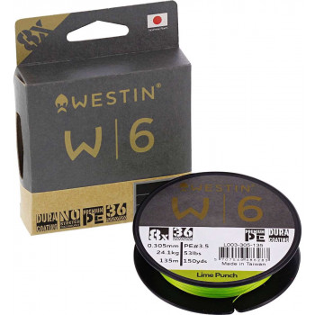 Шнур Westin W6 8 Braid Lime Punch 135m