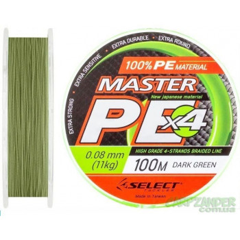 Шнур Select Master PE Dark Green 150m 0.20mm
