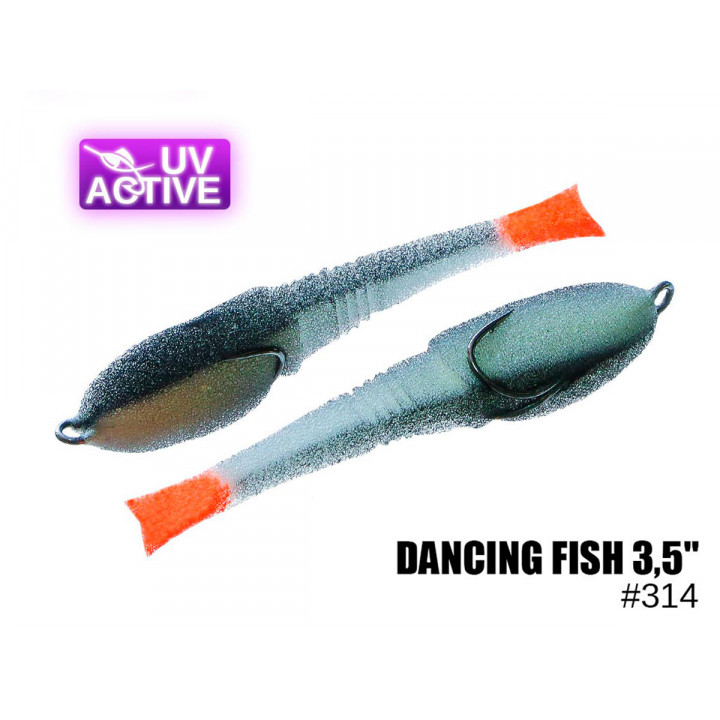 Поролоновая приманка ПрофМонтаж Dancing Fish 3.5" #314