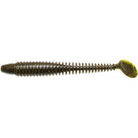 Силикон Lunker City Swimming Ribster 10/BG 4" #24 GREEN PUMPKIN