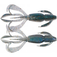 Силикон Keitech Crazy Flapper 4.4" (6шт/уп) EA#22 electric silver shi