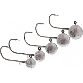 Джиг головка Westin Round Up Micro Jig Head #4 2.5g Lead 3pcs