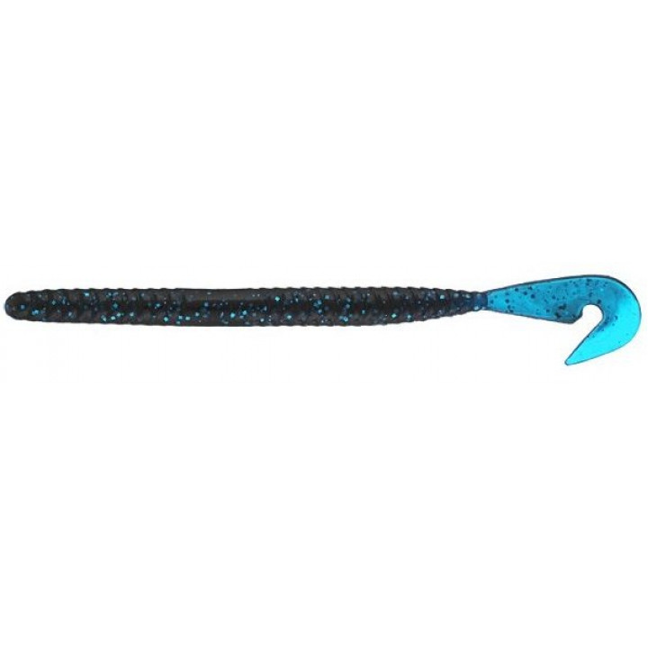 Силикон Gambler Burner Worm 6" June Bug Blue Tail 1шт