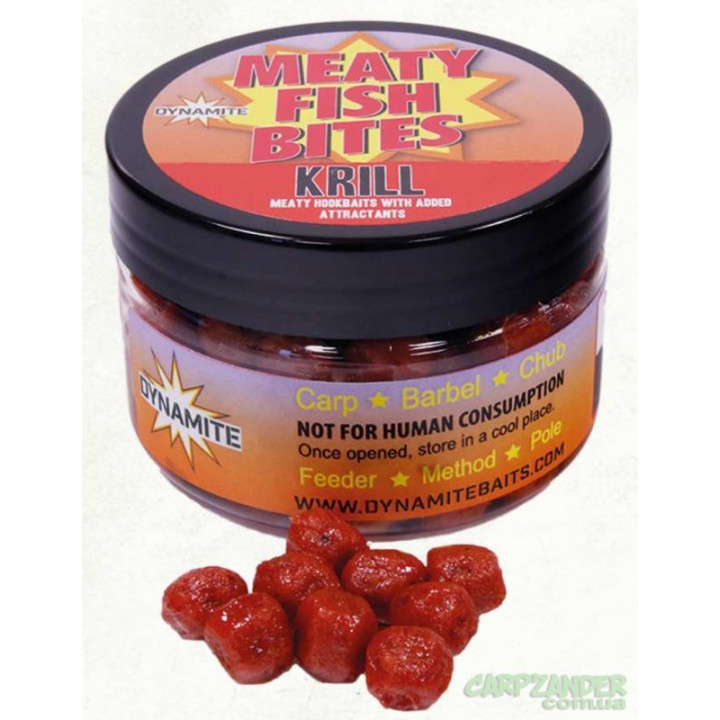 Dynamite Baits Meaty Fish Bites 12mm Red Krill
