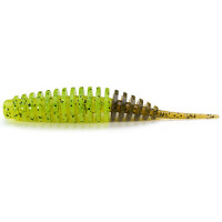 Силикон FishUp Tanta 2" (9шт) #243 - Chartreuse/Green Pumpkin