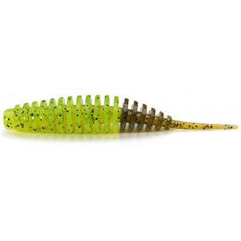Силикон FishUp Tanta 2" (9шт) #243 - Chartreuse/Green Pumpkin