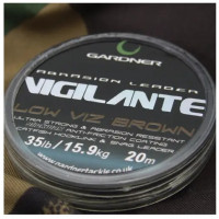 Шок лидер Gardner Vigilante 35lb 15.9kg 20m Brown