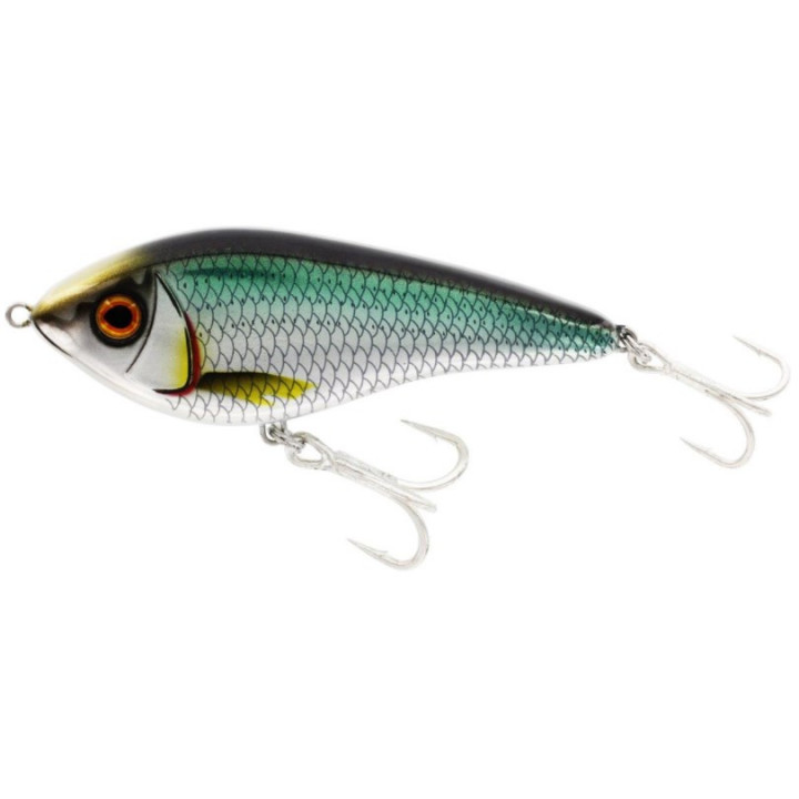 Воблер Westin Swim SW Glidebait 100mm 33g Suspending Chrome Sardine