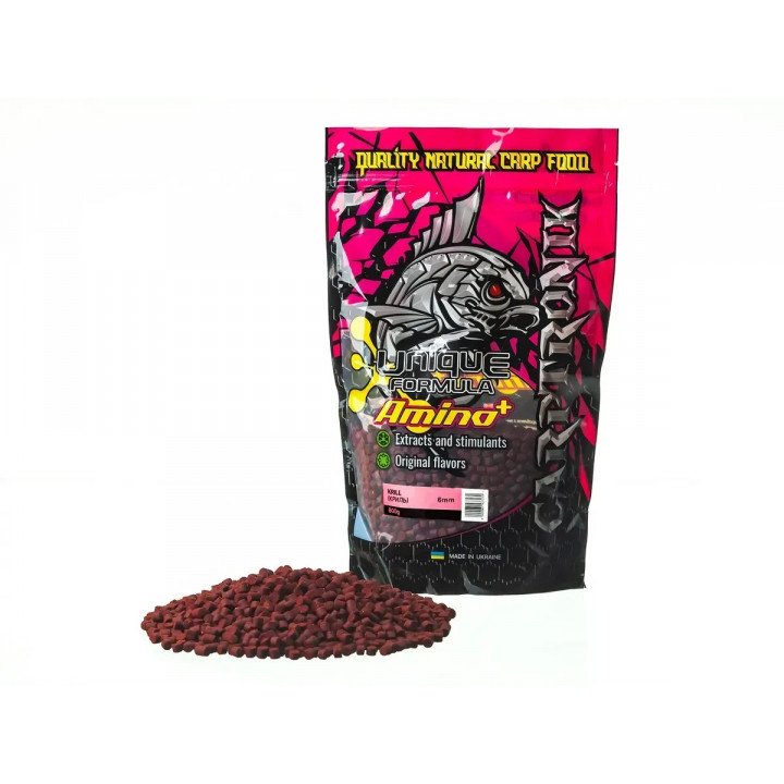 Пелетс Carptronik Krill (Криль) 800g 6mm