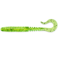 Силикон FishUp Vipo 4.3" (7шт)  #026 - Flo Chartreuse/Green