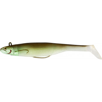 Силикон Westin Magic Minnow Jig 120mm 22g Olive Abalone