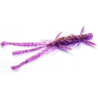 Силикон FishUp Shrimp 4.5" (7pcs.), #016 - Lox/Green & Black
