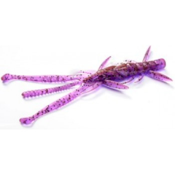 Силикон FishUp Shrimp 4.5" (7pcs.), #016 - Lox/Green & Black