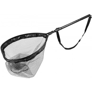 Подсак Westin W6 C&R Telescopic Landing Net M 45cm Wx 55cm L x 55cm D - handle length 65-400cm