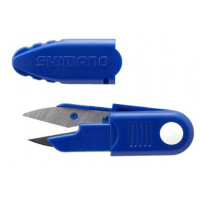 SHIMANO LINE CUTTER SCISSORS CT-011L PIN ON SHEATH BLUE