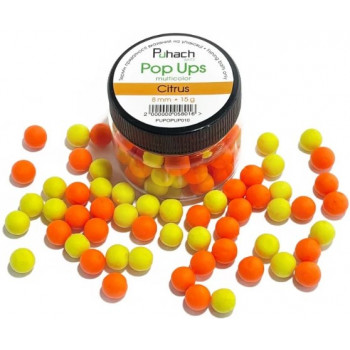 Puhach Baits Pop Ups 8mm Multicolor - Citrus