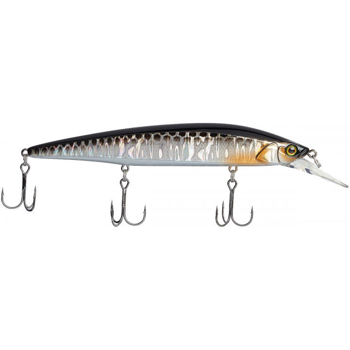 Воблер Jackall Rerange 130SP MR HL Silver & Black