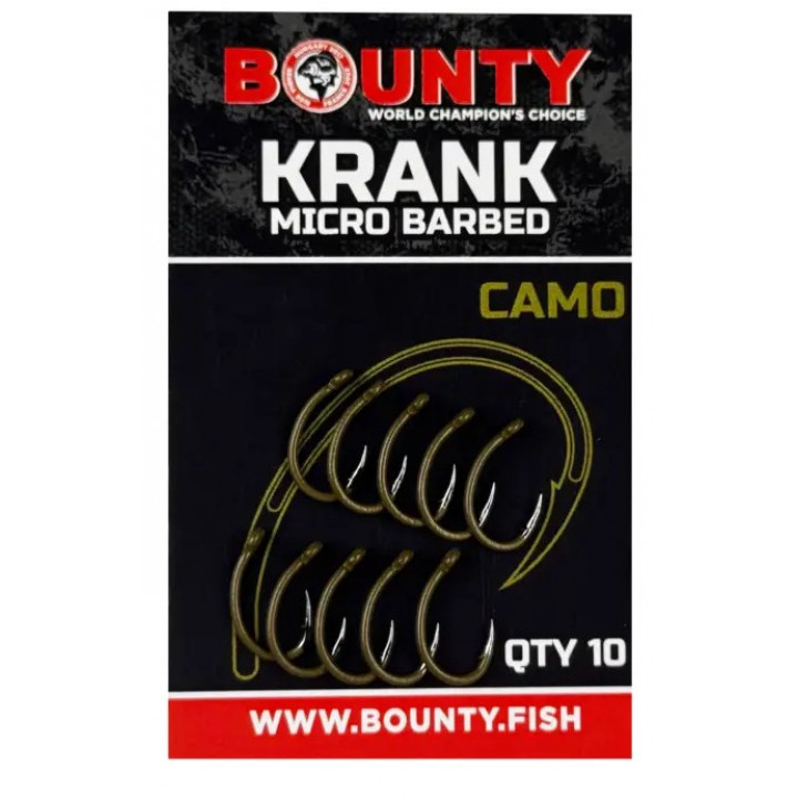 Крючки Bounty Krank Micro-Barbed CAMO №10 