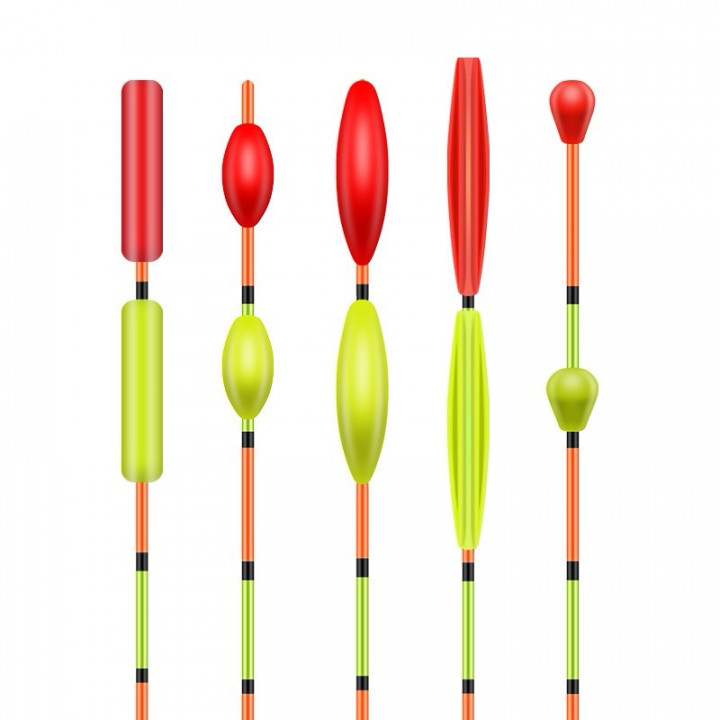 Бобишки на поплавок Еліпс 20шт