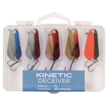 Набор Блесен Kinetic Deceiver 5g 5шт