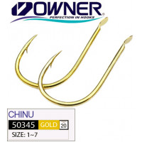 Крючок Owner 50345 Chinu №6 Gold 13шт
