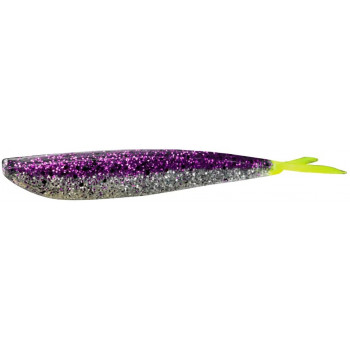 Силикон LUNKER CITY Fin-S Fish 4" (8шт/уп) #293 Violet Ice/ Chart Tai