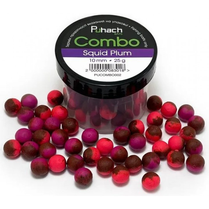 Puhach Baits Combo 10mm - Squid Plum