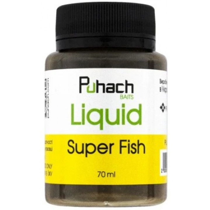 Ликвид Puhach Baits Liquid 70 ml - Super Fish (Супер Фиш)