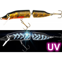 Воблер Jaxon HS Pike Fat UV 2 секции BM 16cm