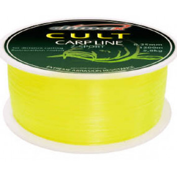 Леска Climax Cult Carp Line Z-Sport fluo-yellow 0.22mm 1300m 10lb