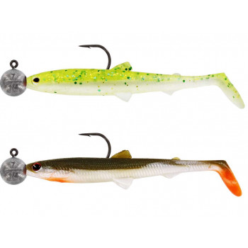 Силикон Westin BullTeez R 'N R  12.5cm 10g #6/0 Dark Water Mix 5 (2шт/уп)